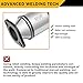 AUTOSAVER88 Catalytic Converter with Flex Pipe Compatible with 2002 2003 2004 2005 2006 Altima 2.5L Sedan Direct-Fit Stainless Steel (EPA Compliant)