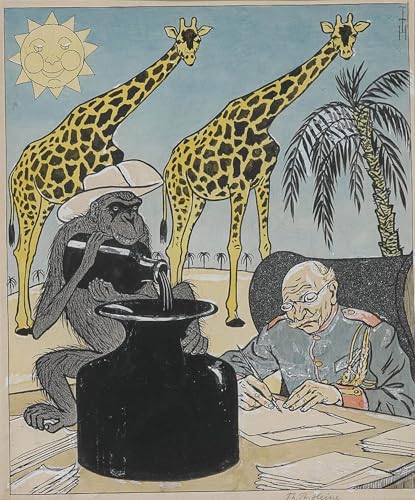 Toile peinture murale Theodor Heine pour rompre la monotonie du salon