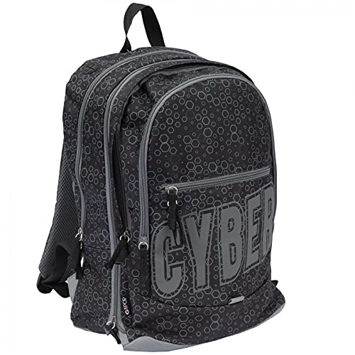 GoPop 21 Zaino Estensibile Cyber con Spallacci Imbottiti e Schienale Comfort Back, Giochi Preziosi, Multicolore