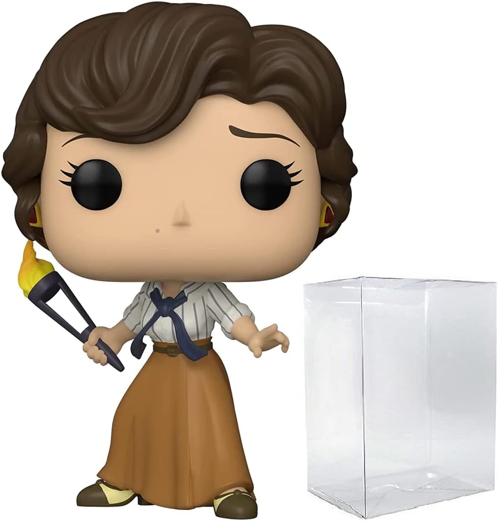 POP The Mummy - Evelyn Carnahan Funko Pop! Vinyl Figure (Bundled with Compatible Pop Box Protector Case), 3.75 inches