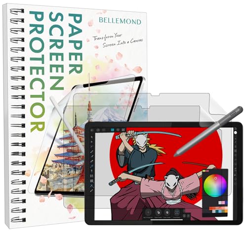 BELLEMOND | The Original Made in Japan Paper Screen Protector for Lenovo Tab M11 / K11 LTE (2024) 11" | Matte Surface PET Film for Writing, Drawing & Note-Taking | 2 Set