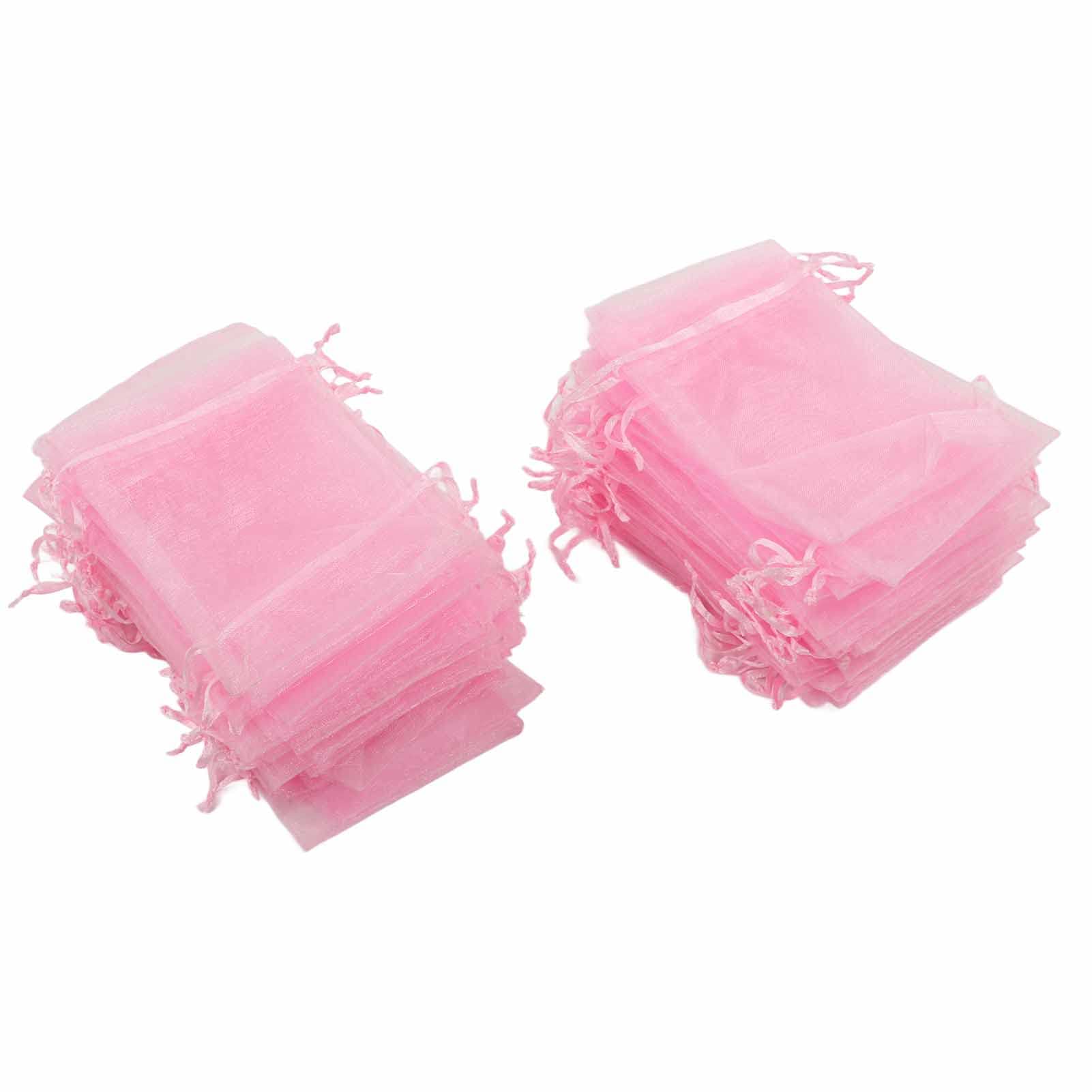 Organza zakjes Salie Groen Klein 9x12.5cm 10stuks Krabbendam Kadoverpakking