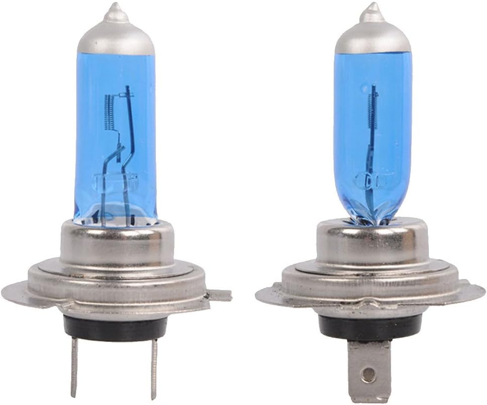 ETOPARS 2 X Car Vehicle Bright H7 55W 6000K Xenon Gas Halogen Headlight White Light Lamp Bulbs