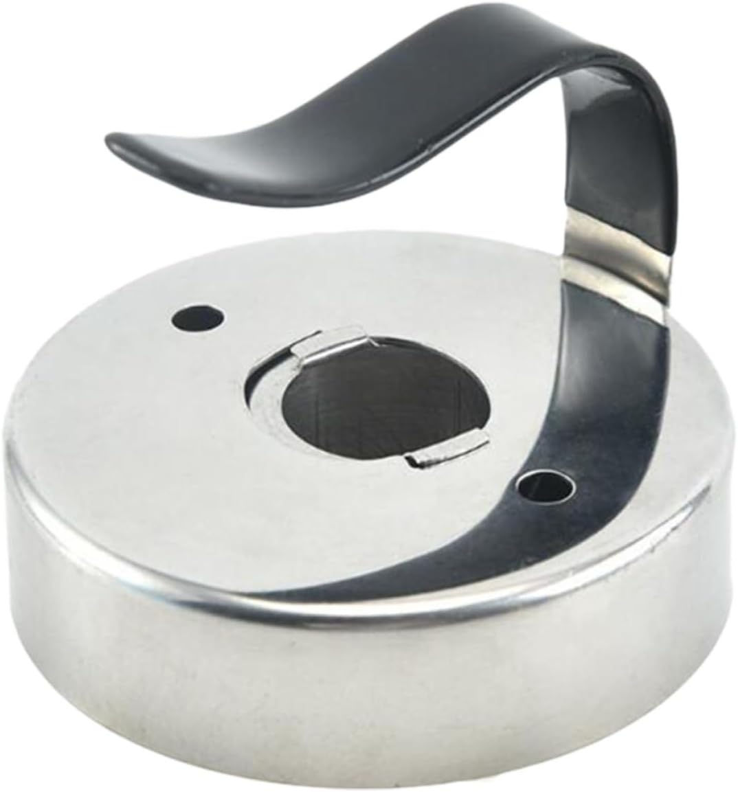 WOONEKY Multifunction Stainless Steel Donut Cake Mold with Solid Bottom Design and Non-stick Surface, round Pastry Dough Cutter for DIY Cake Baking and Mousse Preparation
