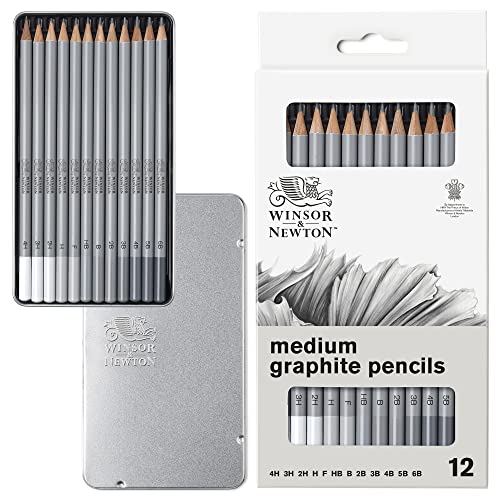 Winsor & Newton Studio Collection Set Lápices Gráficos - 12 unidades