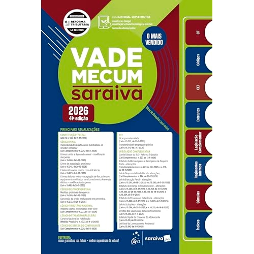Vade Mecum Saraiva Tradicional - 41ª Edição 2026