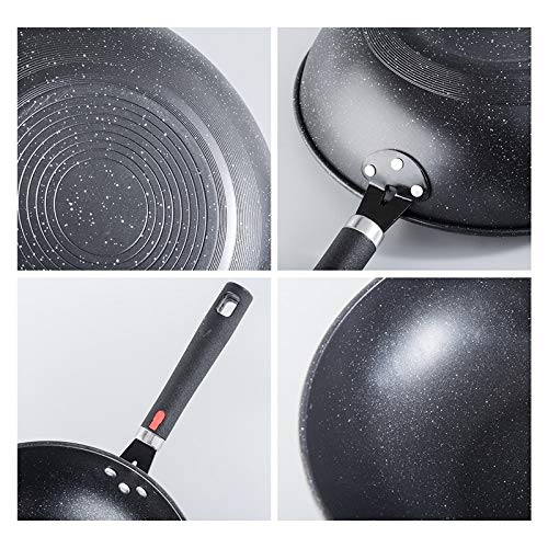 Wok de Hierro Fundido 30 cm Antiadherente Tradicional miniatura 5
