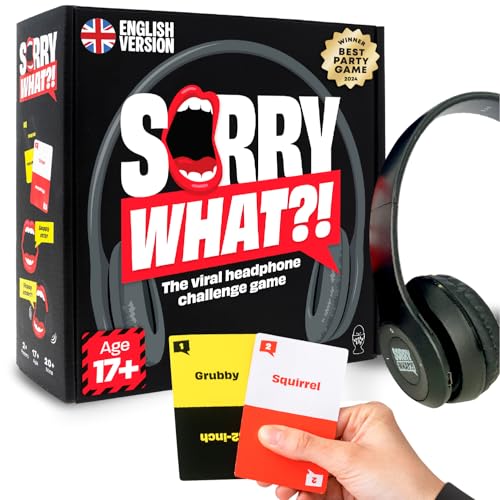 Sorry What Game - Uncensored Lip Reading Party Games for Adults - Based On The Headphone Challenge...