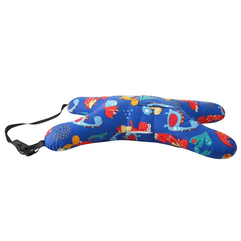XGOPTS Oreiller de Voyage pour Enfants Coussin de Voyage Voiture en Forme de H/Y/X Coussin de Siège Auto Doux Oreiller de Repos Voiture Réglable pour Adultes Support de Tête et Cou pour Longs Trajets
