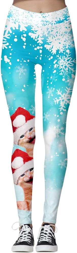 Christmas running leggings uk Clearance