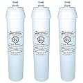 KleenWater Brand Filters and Membrane, Compatible with Micro Max 6000 Reverse Osmosis System, Made in USA, Set of 3