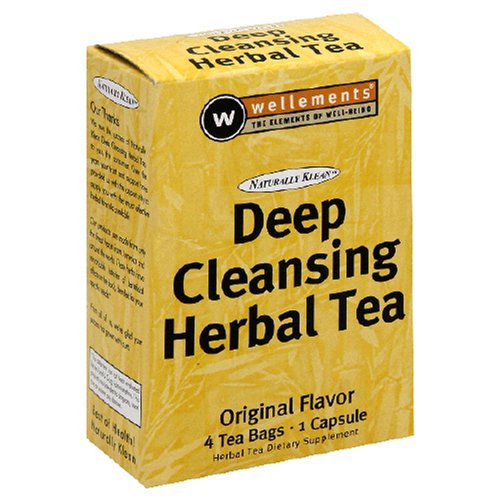 Naturally klean ntrly clean tea Original 4bg+2cap (729609016563)