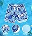 Belovecol Bathing Suits for Teen Boys Size 18 Hawaiian Tropical Leaf Swim Trunks Compression Liner Swim Shorts Quick Dry Stretch Swimsuits Beach Shorts
