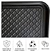 Stalwart 75-ST6012 All Weather Boot Tray-Water Resistant Plastic Utility Shoe Mat for Indoor and Outdoor Use in All Seasons (Black), Large