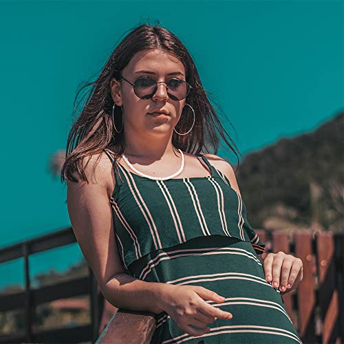 Umode 3Pcs Handmade Puka Shell Necklace For Men Women, Summer Beach Natural Seashell Surfer Necklace Set, Hawaiian Boho Beaded Coconut Wood Choker Necklace Jewelry Gift For Teen Boys Girls #TOP2