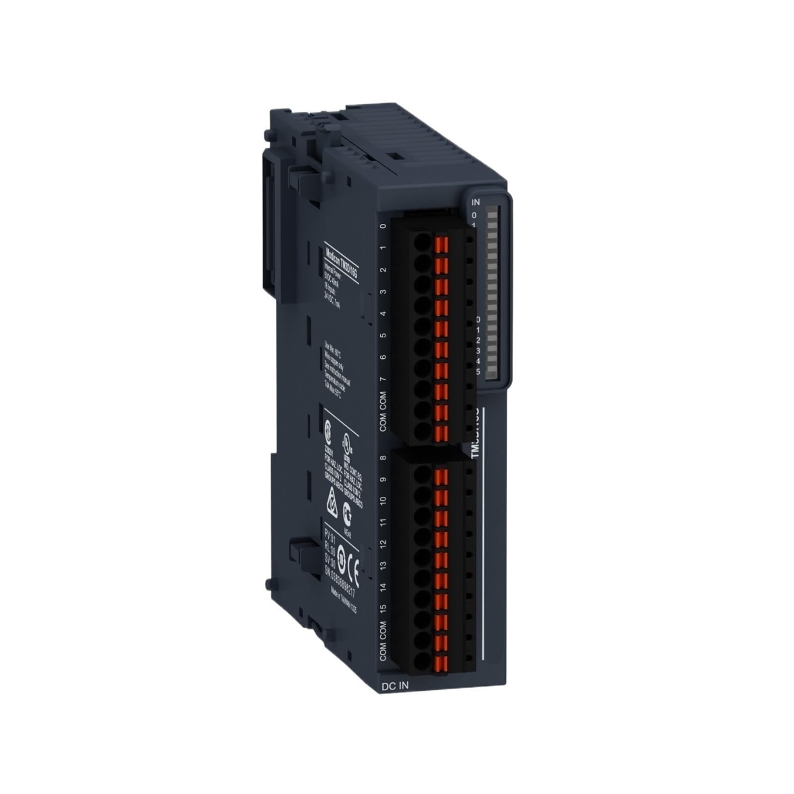TM3DI16G module d'entrée logique 16 entrées 24 V CC pour automatisme rail DIN