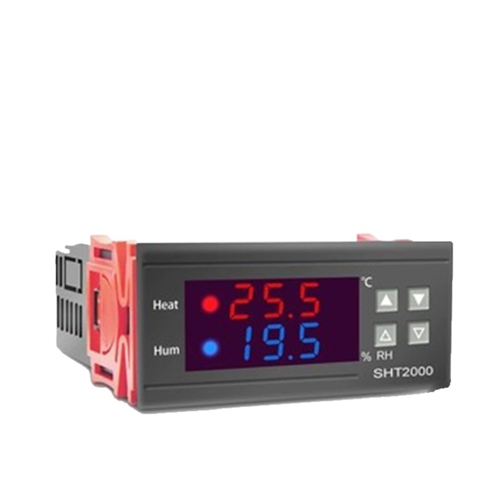 COKYIS Termostato Intelligente elettronico Display Digitale regolatore di Temperatura del microcomputer SHT2000 (Size : 12V)