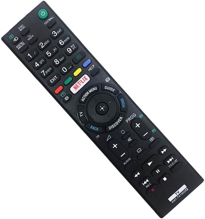 Replacement RMT-TX100D Sony TV Remote Control for Sony Bravia LED LCD Smart TV RMT-TX101J RMT-TX102D RMT-TX102U