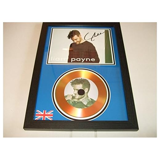 gold disc frames Liam Payne Disco de Oro Firmado