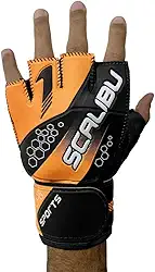 Luva de Goleiro - Futebol, Futsal - Par de Luva Meio Dedo - Modelo ADULTO