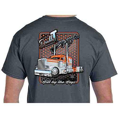 CSM Double T Peterbilt T-Shirt Dark Gray - 4XL