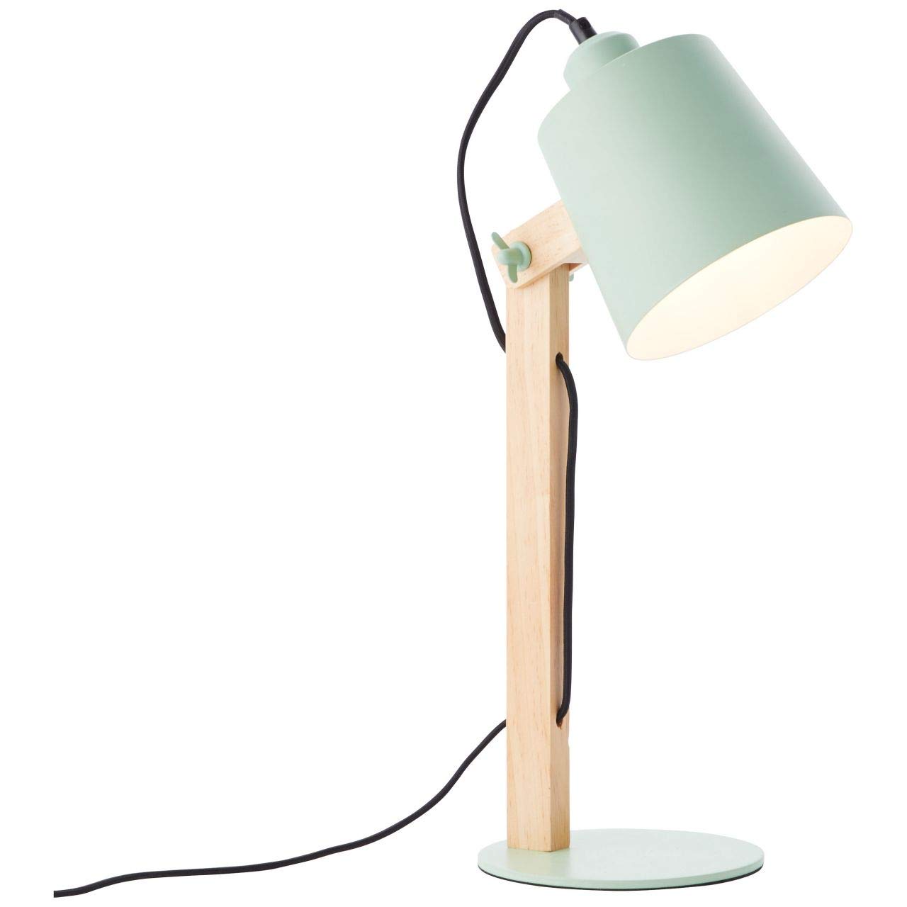 Brilliant Lampe Swivel Tischleuchte grün matt | 1x A60, E27, geeignet für Normallampen (nicht enthalten) | Mit Schnurzwischenschalter