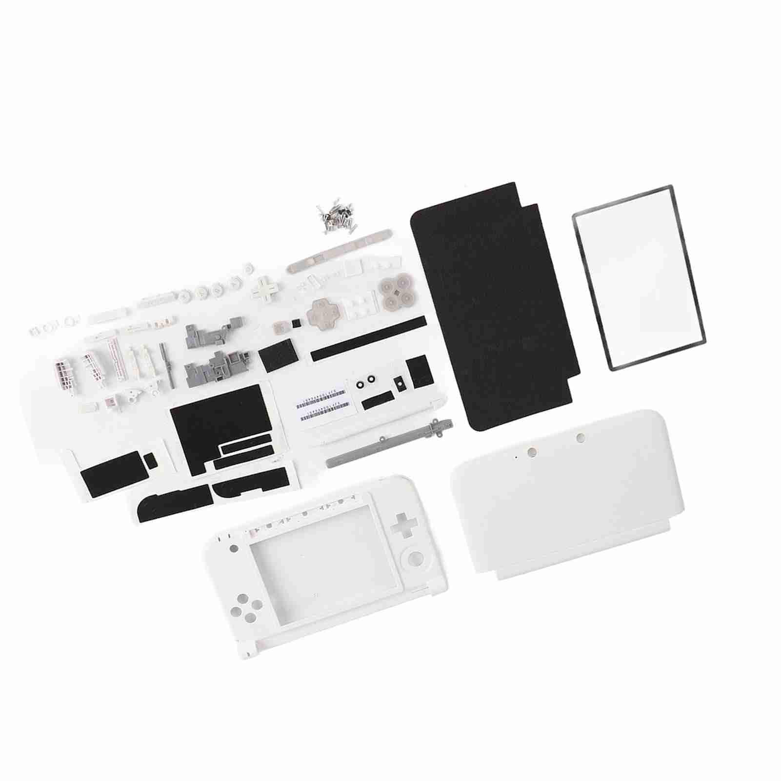 Kit completo di ricambi per la scocca di ricambio del Nintendo 3DS XL - Realizzato in resistente materiale ABS con tutti i componenti inclusi - Installazione semplice e dispon