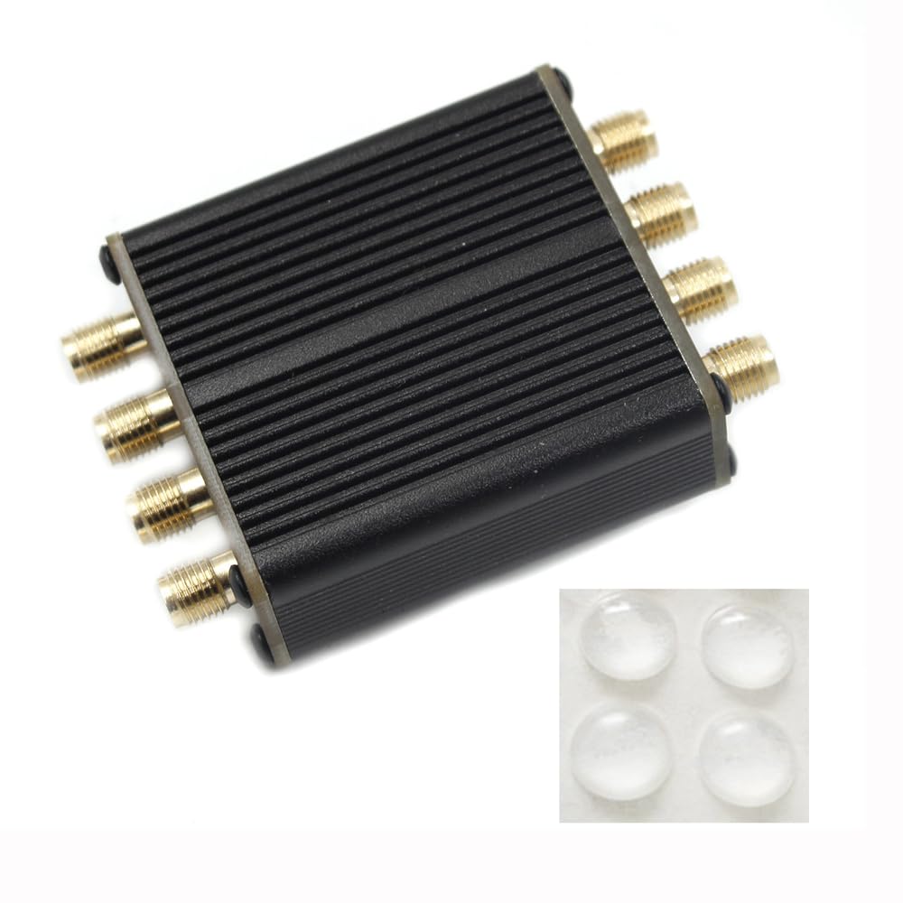 Fafeicy 4-in-1 Bandpassfilter 0,5–30 MHz, LC-Filter für SDR und Radioanlagen, Passive Metallwellenfiltermaschine, Vereinfachter HF-Filter für Funkamateure