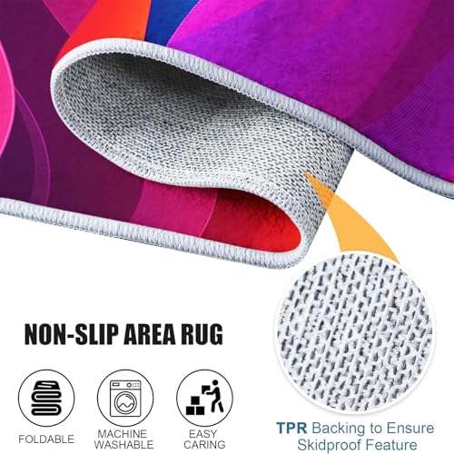 Tapis design 3D moderne 60x90 flanelle douce antidérapante - 8