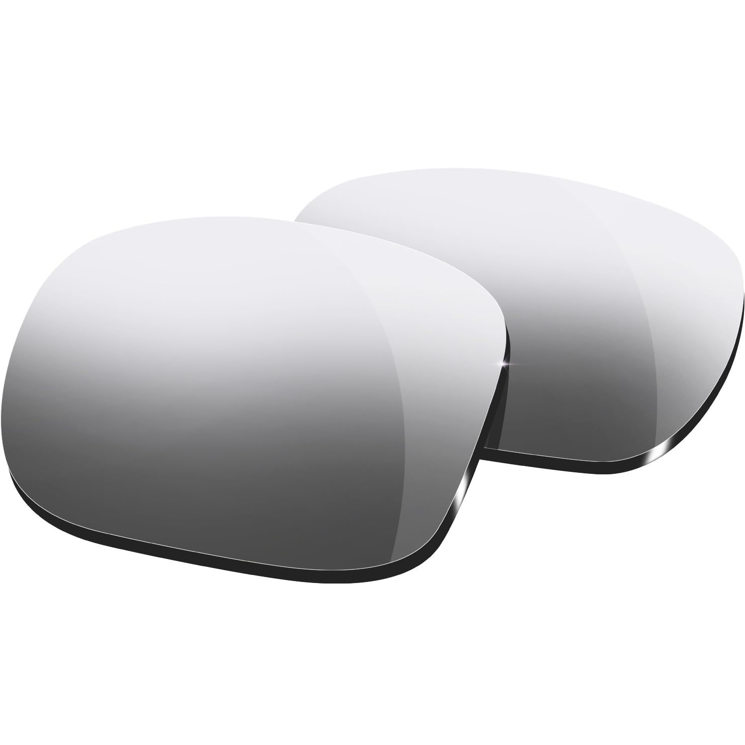 Ersatz-Sonnenbrillengläser für Oakley Holbrook-Gläser OO9102, 55 mm, Dicke: 2,0 mm