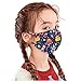 Produktbild Lialbert 1/5 Stück Kinder Mundschutz Multifunktionstuch 3D Weihnachten Druck Maske Animal Print Atmungsaktive Baumwolle Stoffmaske Waschbar Mund-Nasenschutz Tiermotiv Bandana Halstuch Jungen Mädchen