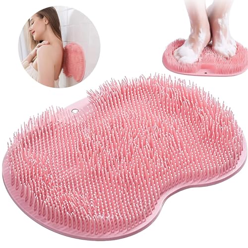 Seasboes Silikon Fußmassagebürste mit Saugnapf