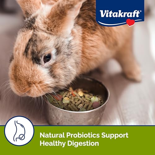 Vitakraft Menu Premium Rabbit Food - Alfalfa Pellets Blend - Vitamin and Mineral Fortified, Carrots, Greens, Grains, Fruits, 5 Lb. - Image 4