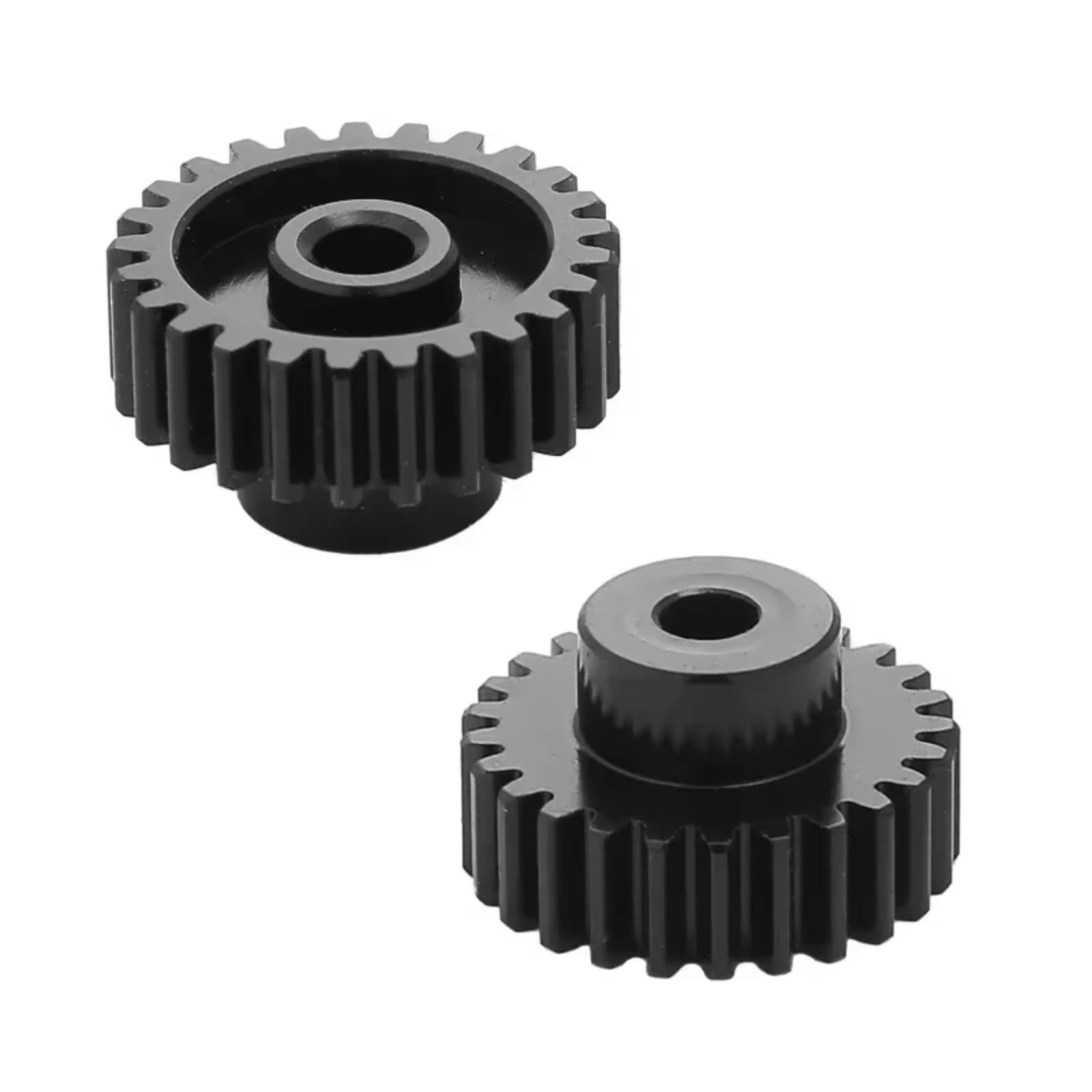 Para Tamiya Para TT01 Para TT02 TB02 TA05 4 Piezas Metal 18T 19T 23T 24T Engranaje Piñón Engranaje Del Motor Piezas Actualización Coche RC Accesorios RC Recambios