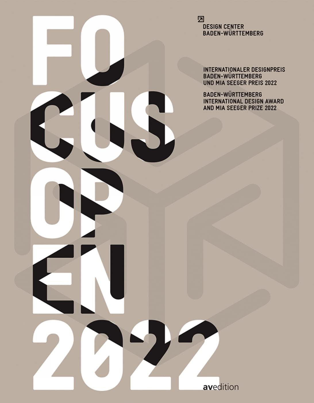 Design Award Baden-Württemberg 2022 le livre d'art et d'excellence
