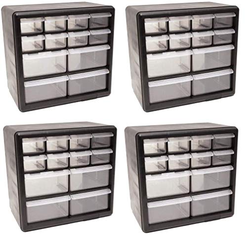 Homak 12-Drawer Parts Organizer, Black, HA01012001 (F?ur ???k)