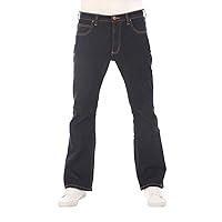 Lee Jeans da Uomo Bootcut Denver Pantaloni Blu Jeans Uomo Cotone Stretch Denim Blu