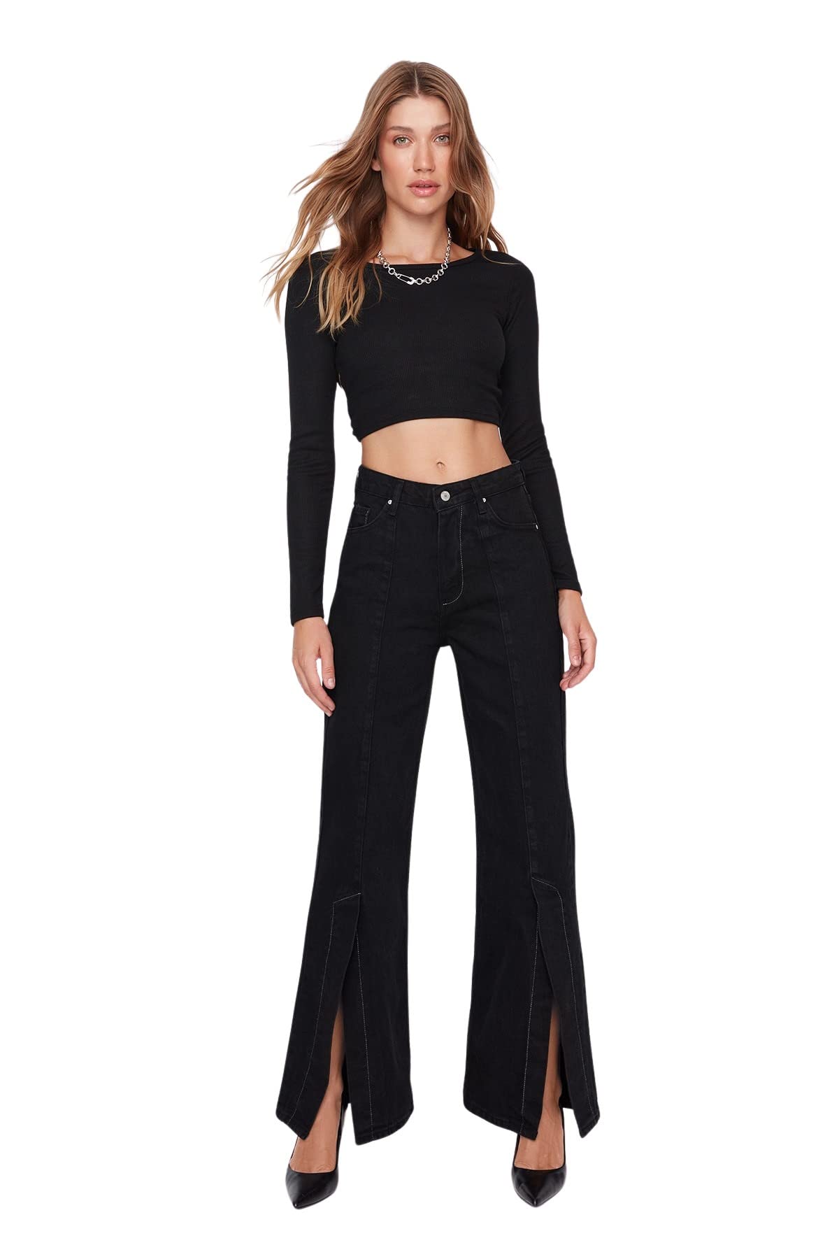 Trendyol Jeans - Black - Bootcut