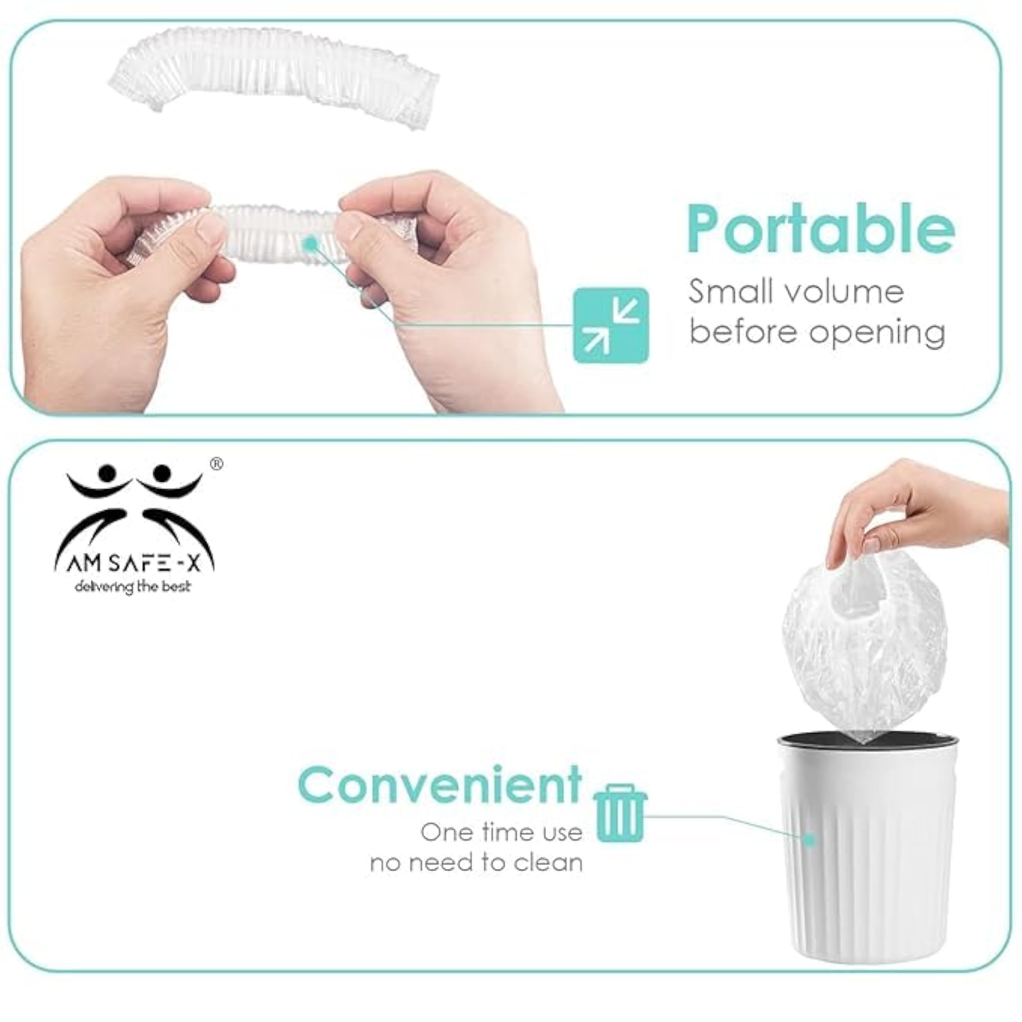 Hotel Shower Cap Packed in Bio Paper Pouch