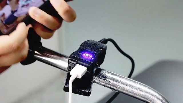 WODHMIEY USB Ladegerät Für Motorrad - Dual QC3.0 & PD Schnellladung IP65 Wasserdicht