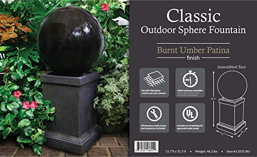Classic Home And Garden 11031-BU Surrey Water Fountain thumb #1