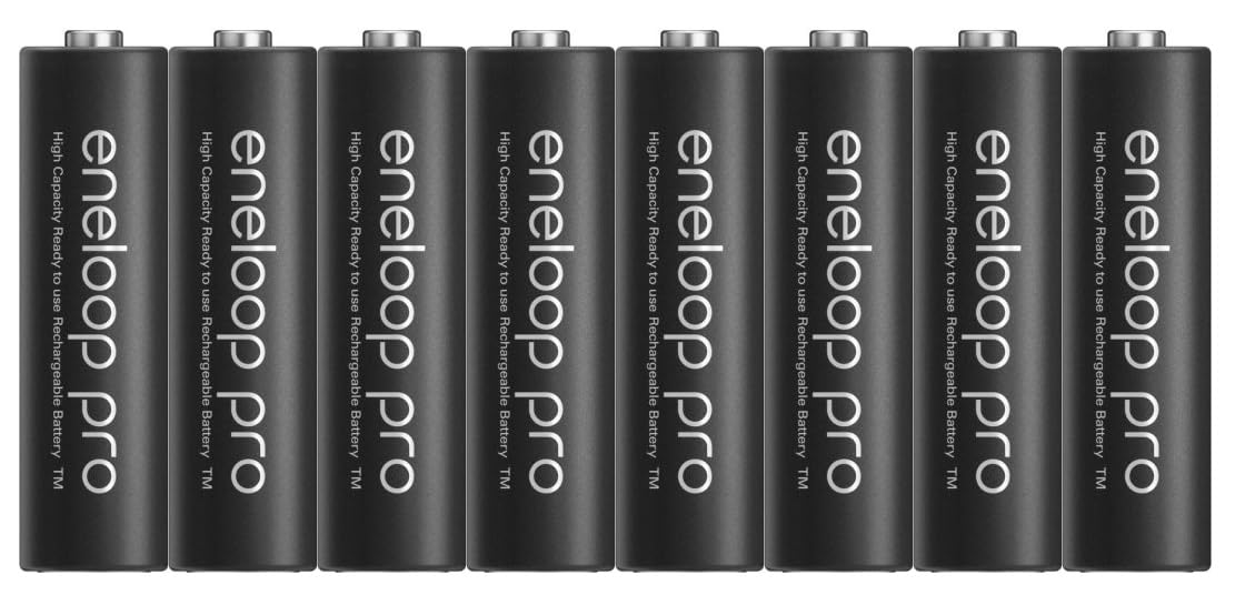 Panasonic eneloop Ready-to-Use Ni-MH batterijen, AA/Mignon, 8-pack