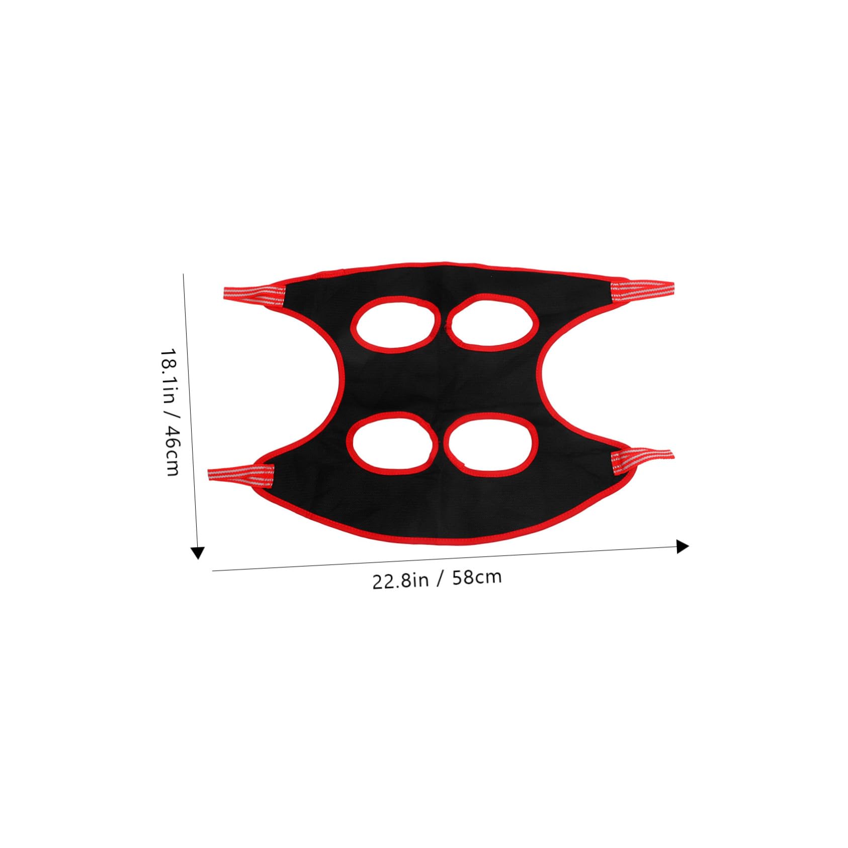 HOLIDYOYO Pet Nail Trimming Hammock Cat Dog Grooming Harness Comfortable Ergonomic Design for Pet Shop Home Use Random Color