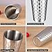 Yolev Stainless Steel Double Wall Cups 8 Pack 16oz Stainless Steel Cups Pint Cup Metal Double Layer Insulated Drinking Beer Water Tumbler Camping Reusable Stackable for Travel Camping Home Outdoor