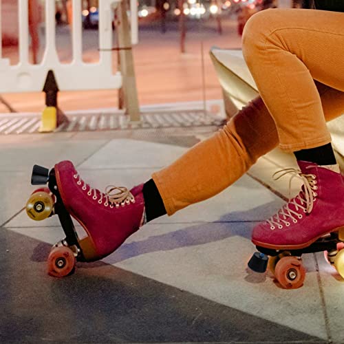 INOOMP 1 conjunto de patins substituíveis para os dedos dos pés com fileira dupla, rolhas de patins,