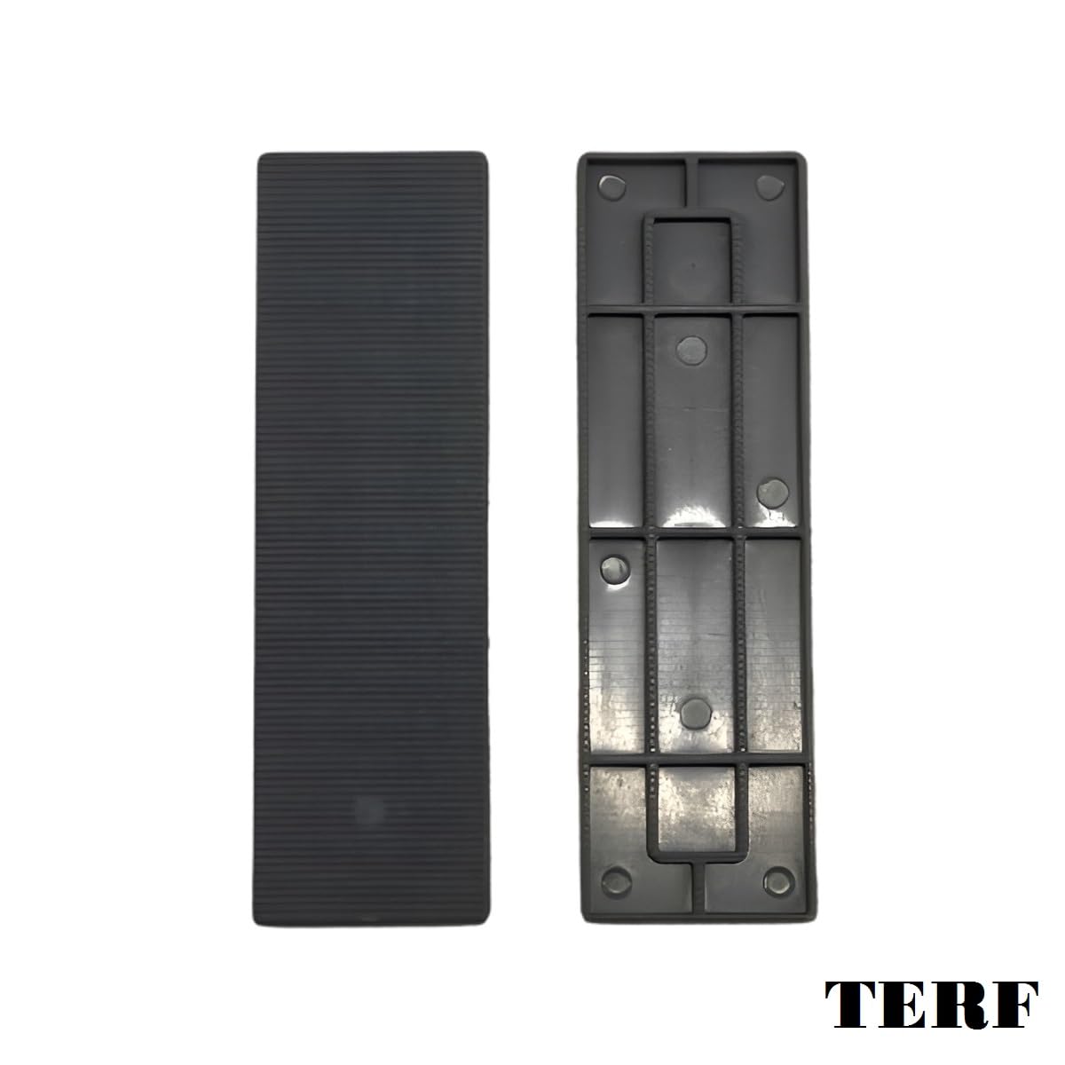 TERF® Lot de 50 cales plates en plastique pour vitrage de fenêtre - 28 mm x 100 mm x 4 mm d'épaisseur
