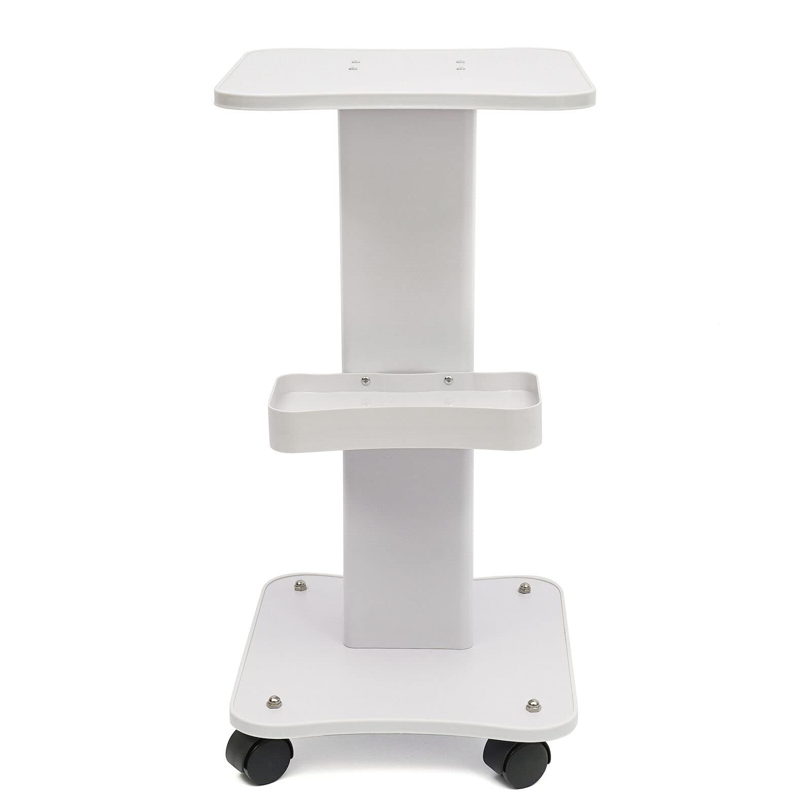 Salon Trolley Cart with Wheels, Salon Beauty Service Trolley Salon Rolling Tray Beauty Spa Trolley Portable Mobile Salon Cart 14.96 X 13.78 X 27.17 Inches