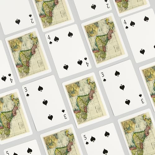 Baraja de Poker Central America 1916, 52 Cartas miniatura 4