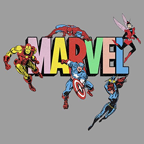Sweat Marvel garçon en maille premium Athletic Heather coupe ajustée taille Medium - 2