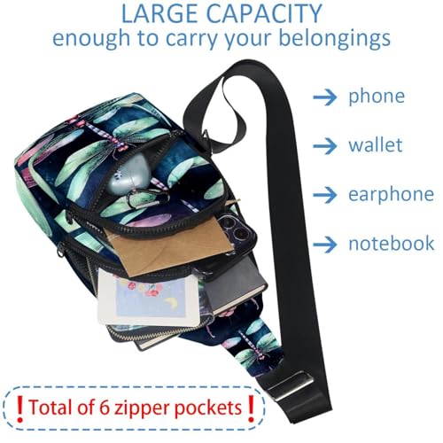 Sac à dos à bandoulière multicolore réglable pour course et randonnée
